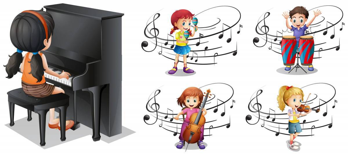 Музыкальные для детей на уроках музыки #23