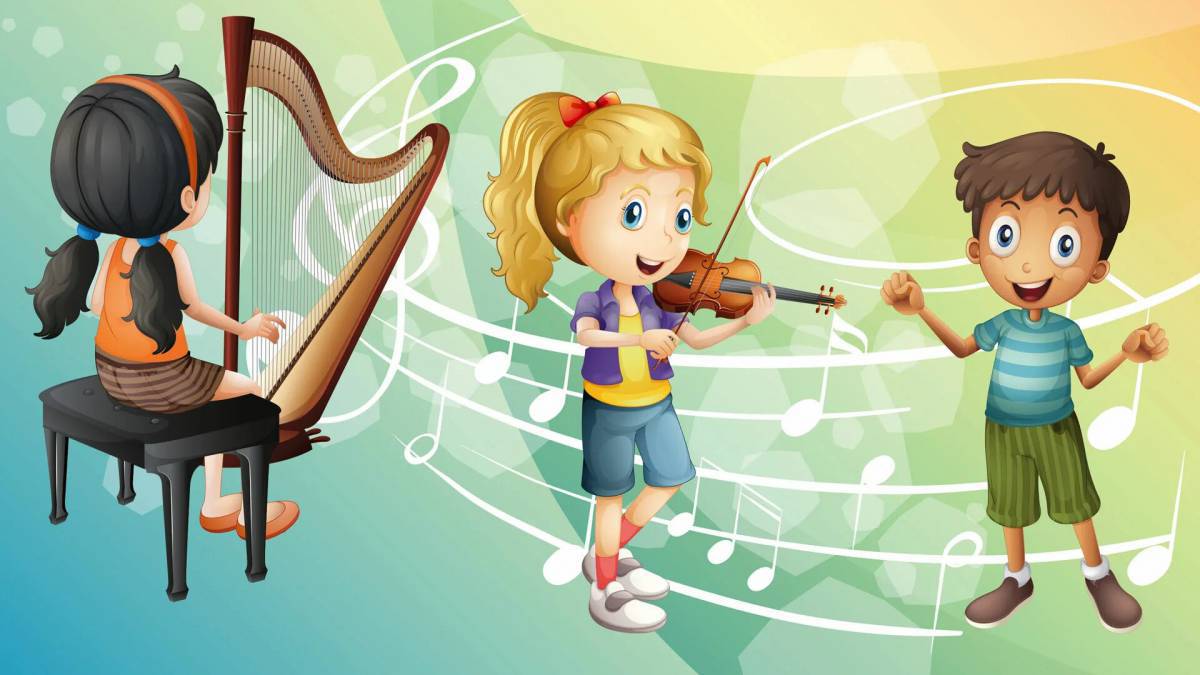 Музыкальные для детей на уроках музыки #31