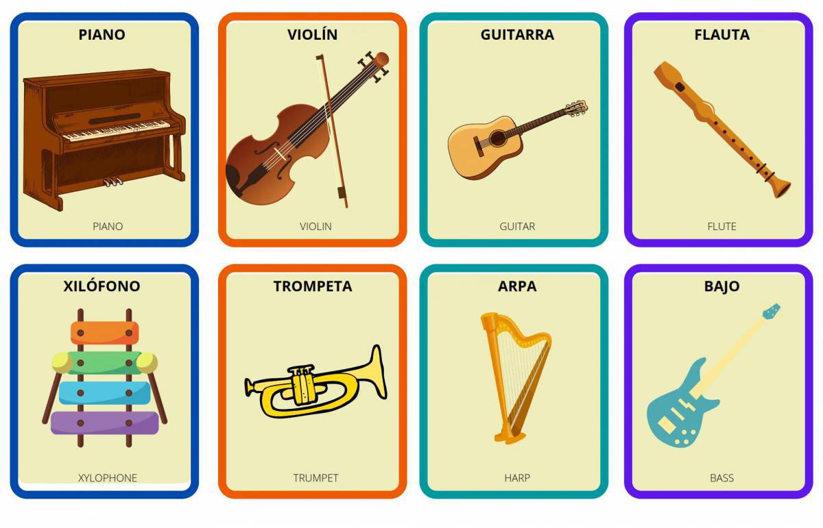 Музыкальные инструменты 1 класс #23