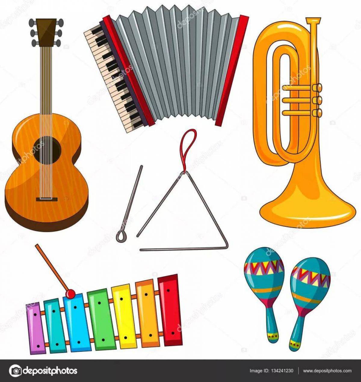 Музыкальные инструменты 1 класс #31