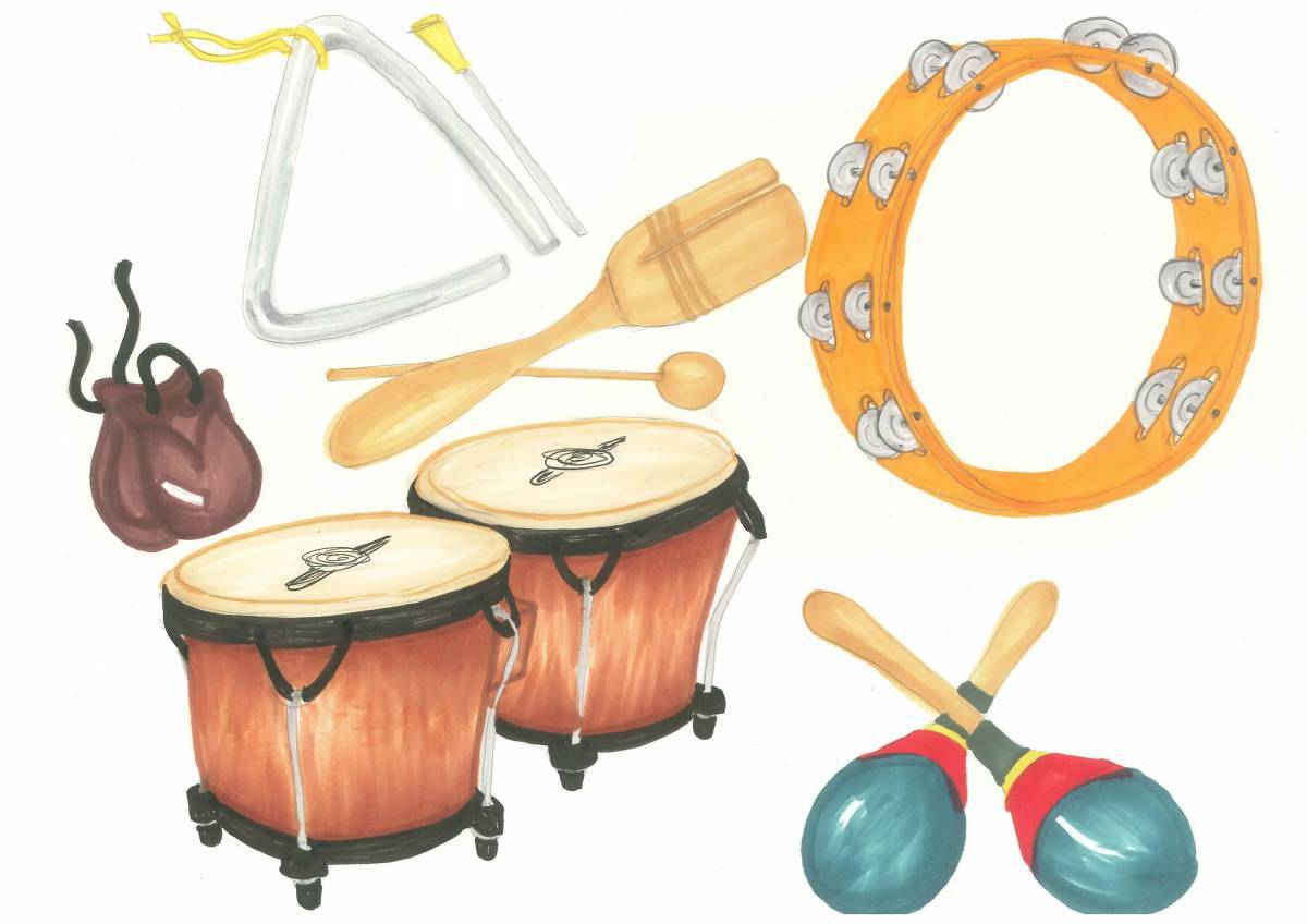 Музыкальные инструменты для детей 6 7 лет #19