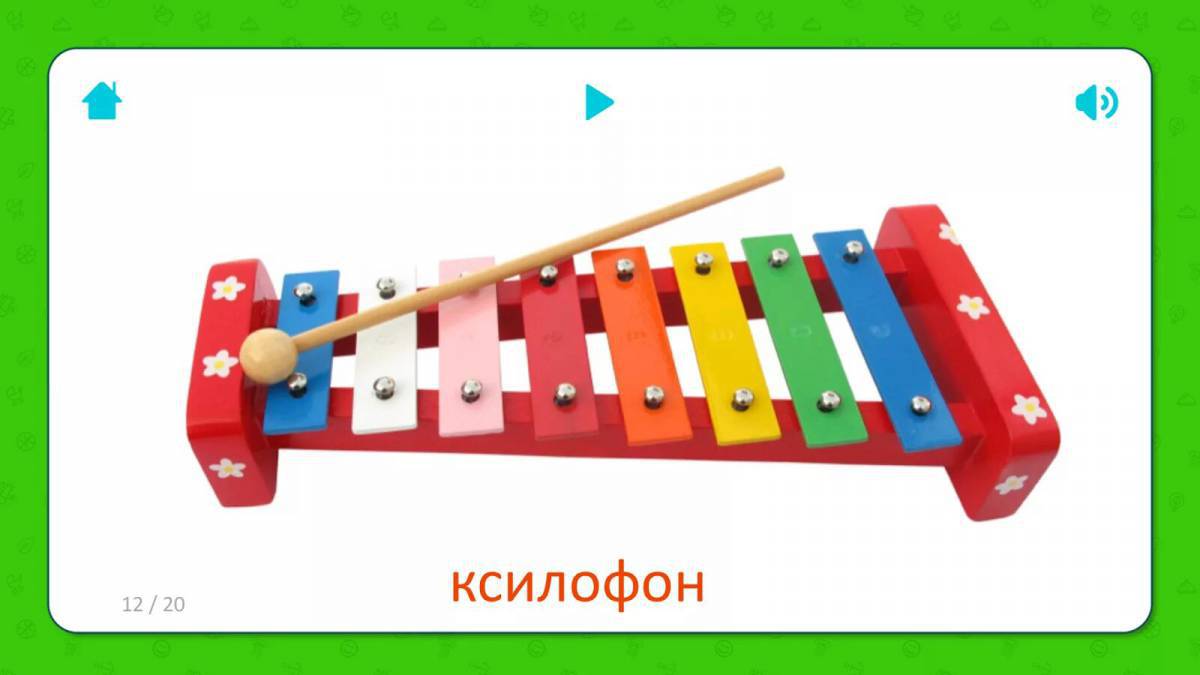 Музыкальные инструменты для детей 6 7 лет #31