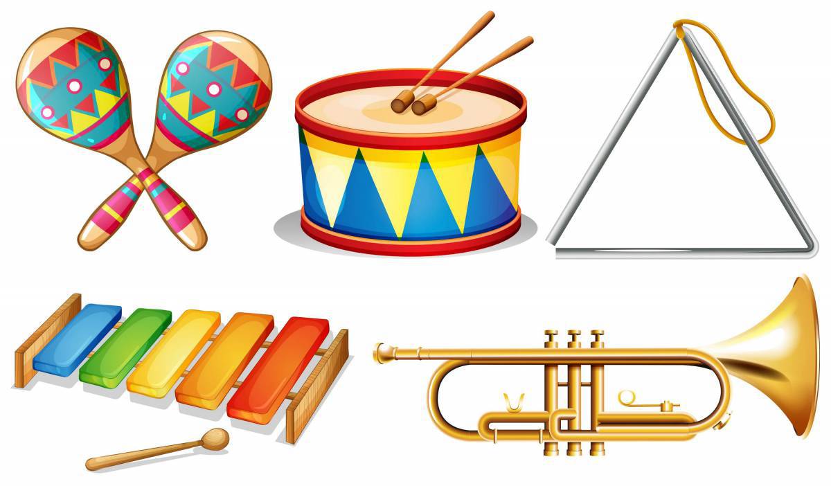 Музыкальные инструменты для детей 6 7 лет #38