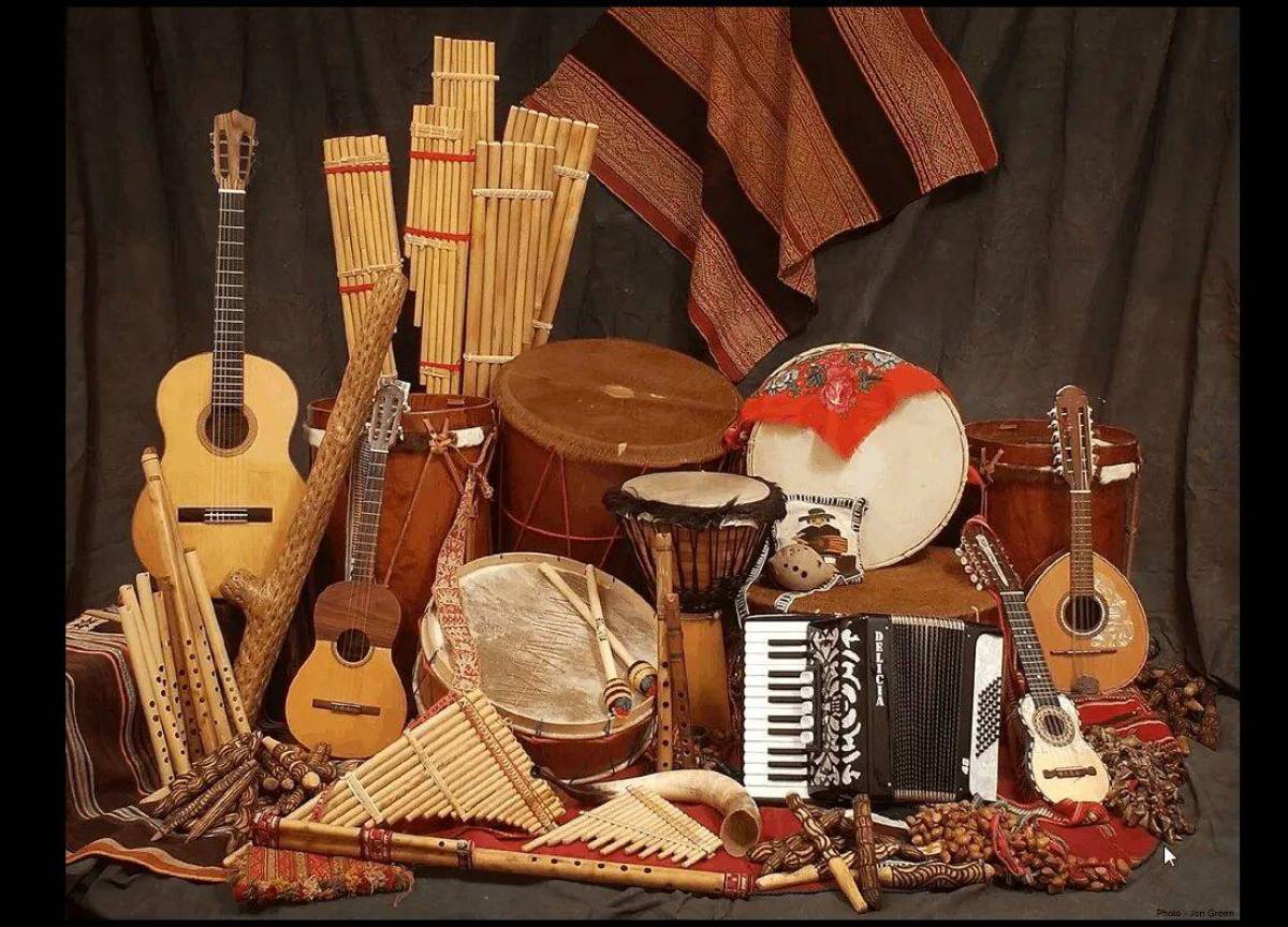 Музыкальные инструменты народные #36
