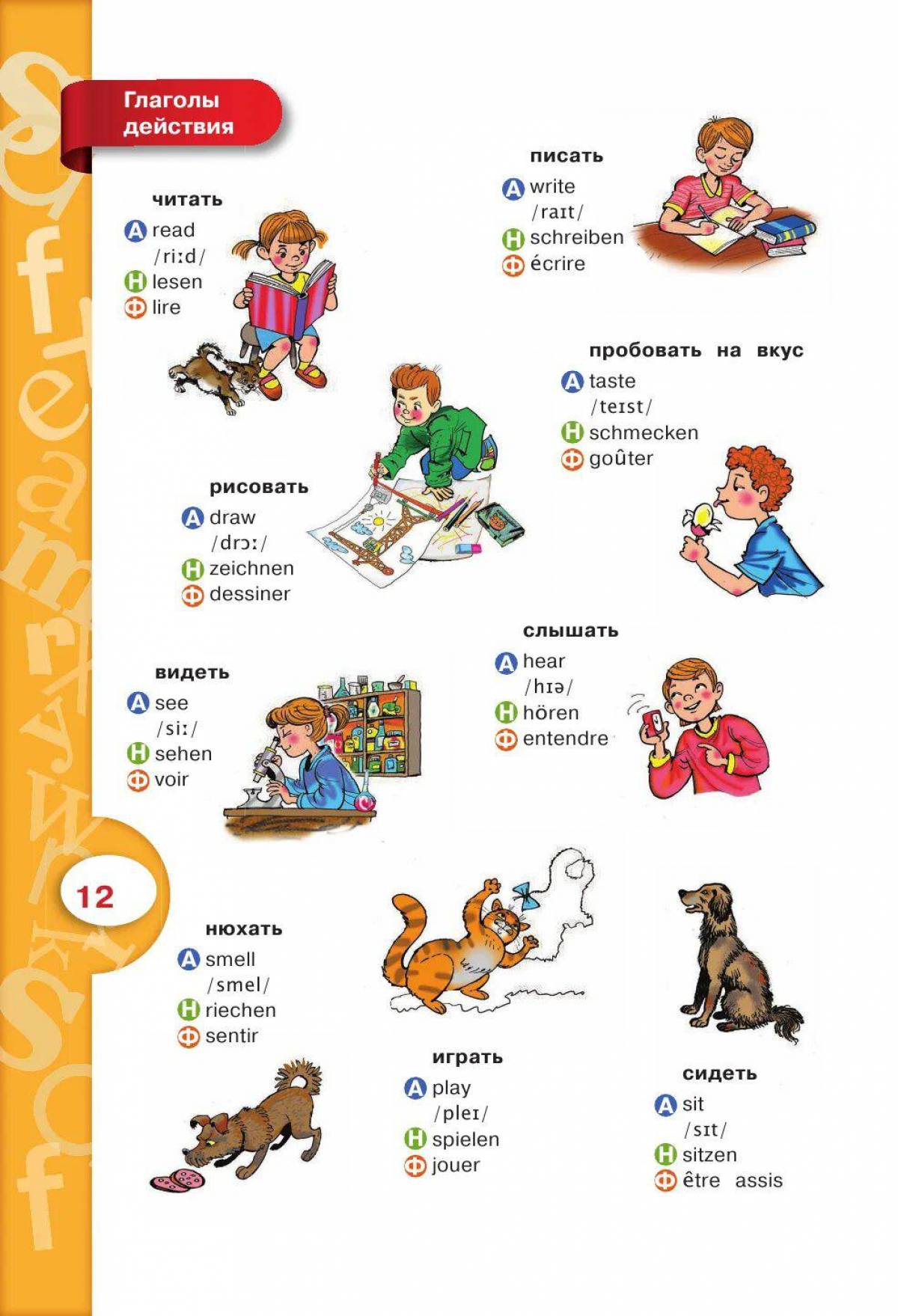 Изучаем английские глаголы. Слова НАKJ английском для детей. Англиские Слава для детей. Английские слова для детей. Английский для начинающих детей.
