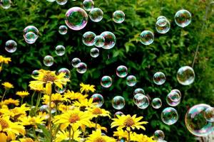 Раскраска мыльные пузыри #5 #408911