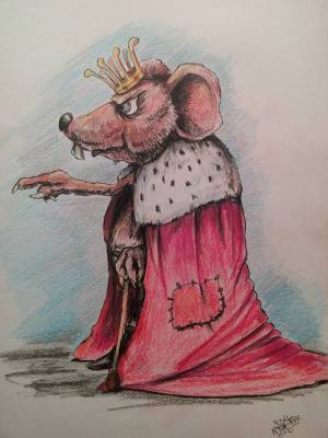 Раскраска мышиный король #14 #408998