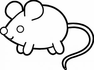 Раскраска мышка для детей 2 3 лет #35 #409095