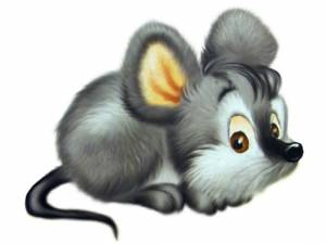 Раскраска мышка для малышей #35 #409172