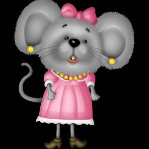 Раскраска мышка картинка для детей #5 #409178
