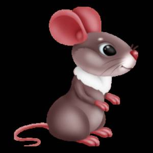 Раскраска мышка картинка для детей #10 #409183
