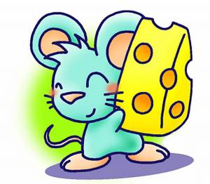 Раскраска мышка картинка для детей #14 #409187