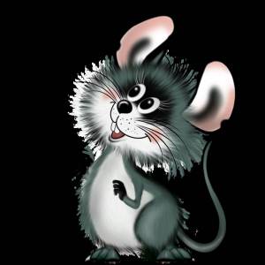 Раскраска мышка картинка для детей #17 #409190