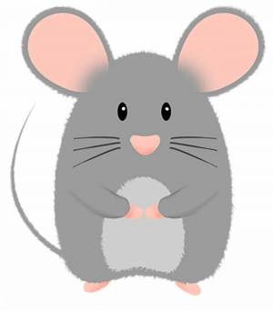 Раскраска мышка картинка для детей #36 #409209