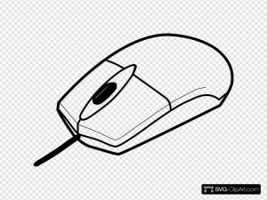 Раскраска мышка компьютерная #4 #409215