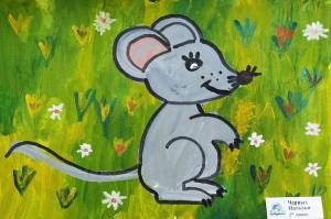 Раскраска мышка норушка #8 #409257