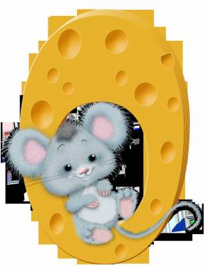 Раскраска мышка с сыром #32 #409314