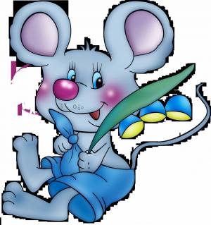 Раскраска мышонок для детей #6 #409360