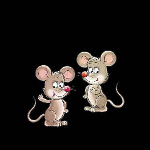 Раскраска мышонок для детей #9 #409363