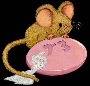 Раскраска мышонок для детей #29 #409383