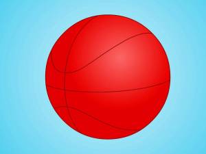 Раскраска мяч для детей 3 4 лет #11 #410077