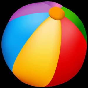Раскраска мячик для детей 3 4 лет #33 #410125