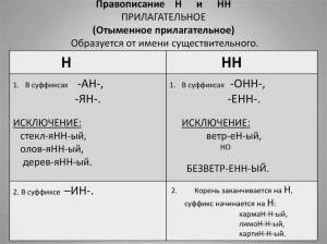 Раскраска н и нн в словах разных частей речи #25 #410153