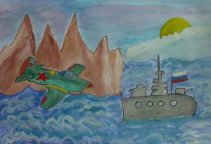 Раскраска на военную тематику для детей в школу #16 #410944