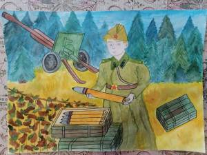 Раскраска на военную тематику для детей в школу #18 #410946