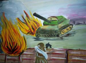 Раскраска на военную тематику для детей в школу #24 #410952