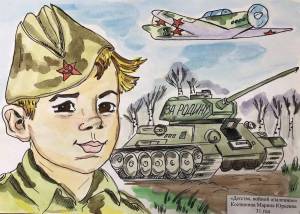 Раскраска на военную тематику для детей в школу #34 #410962