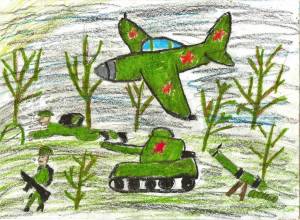 Раскраска на военную тему для детей 6 7 лет #22 #411028