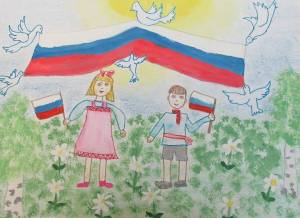 Раскраска на патриотическую тему для дошкольников #32 #411876