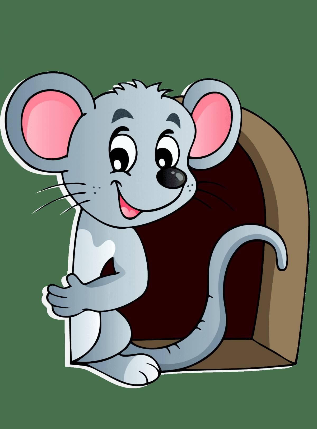 Мышка картинка для детей #4