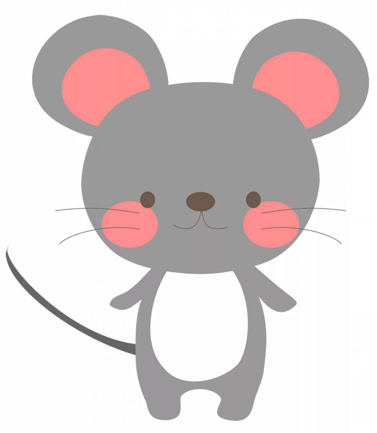 Мышка картинка для детей #16