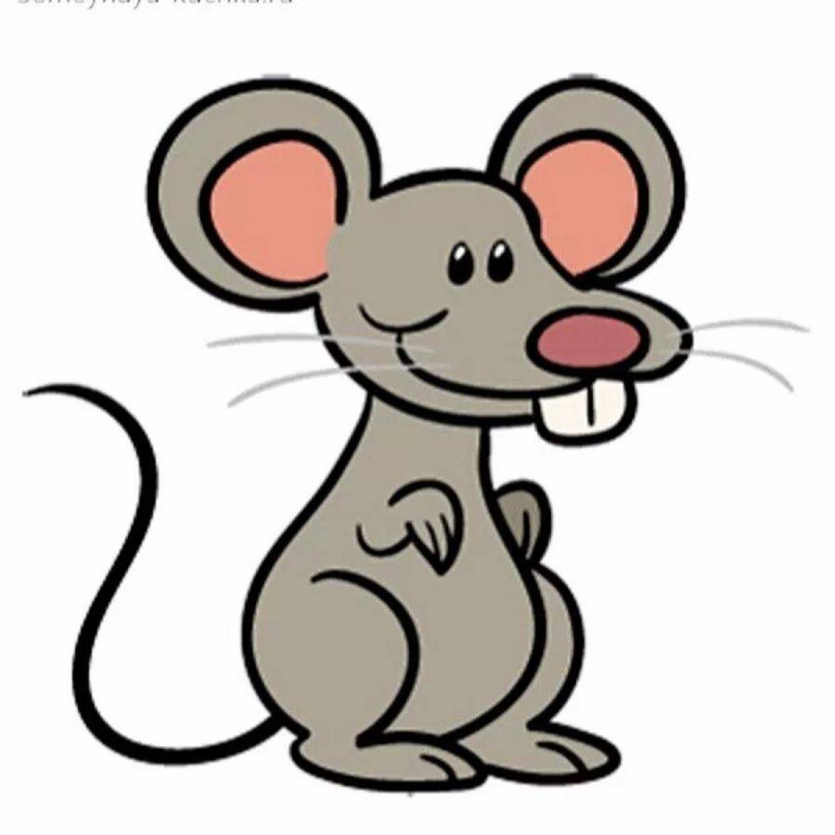 Мышка картинка для детей #20
