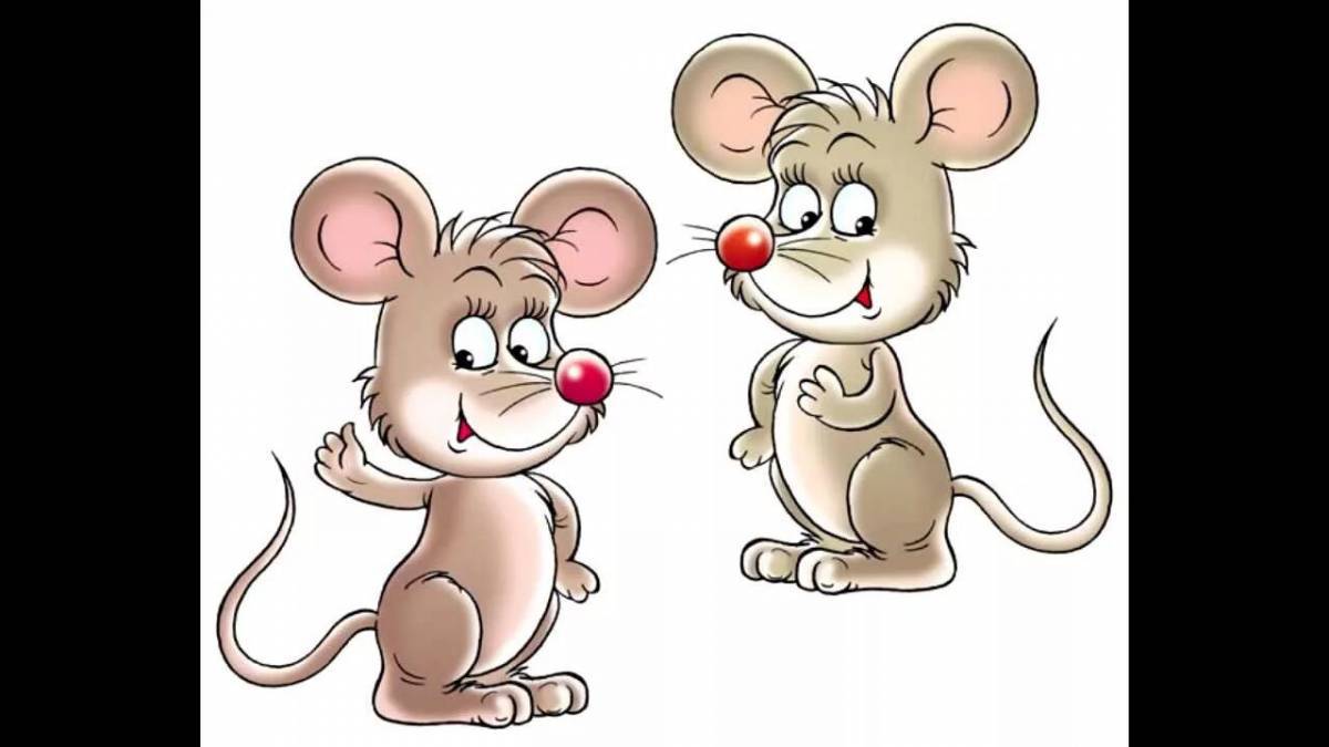 Мышка картинка для детей #23