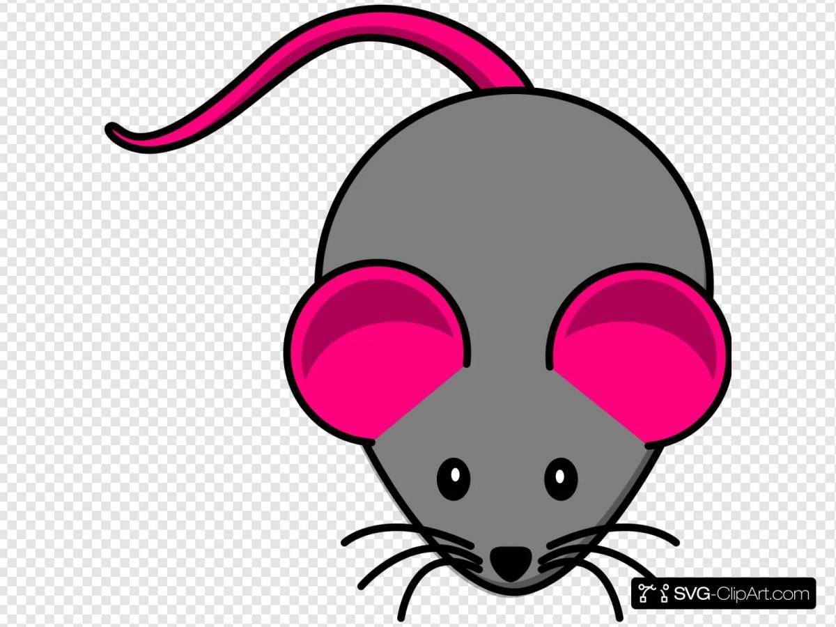 Мышка картинка для детей #30