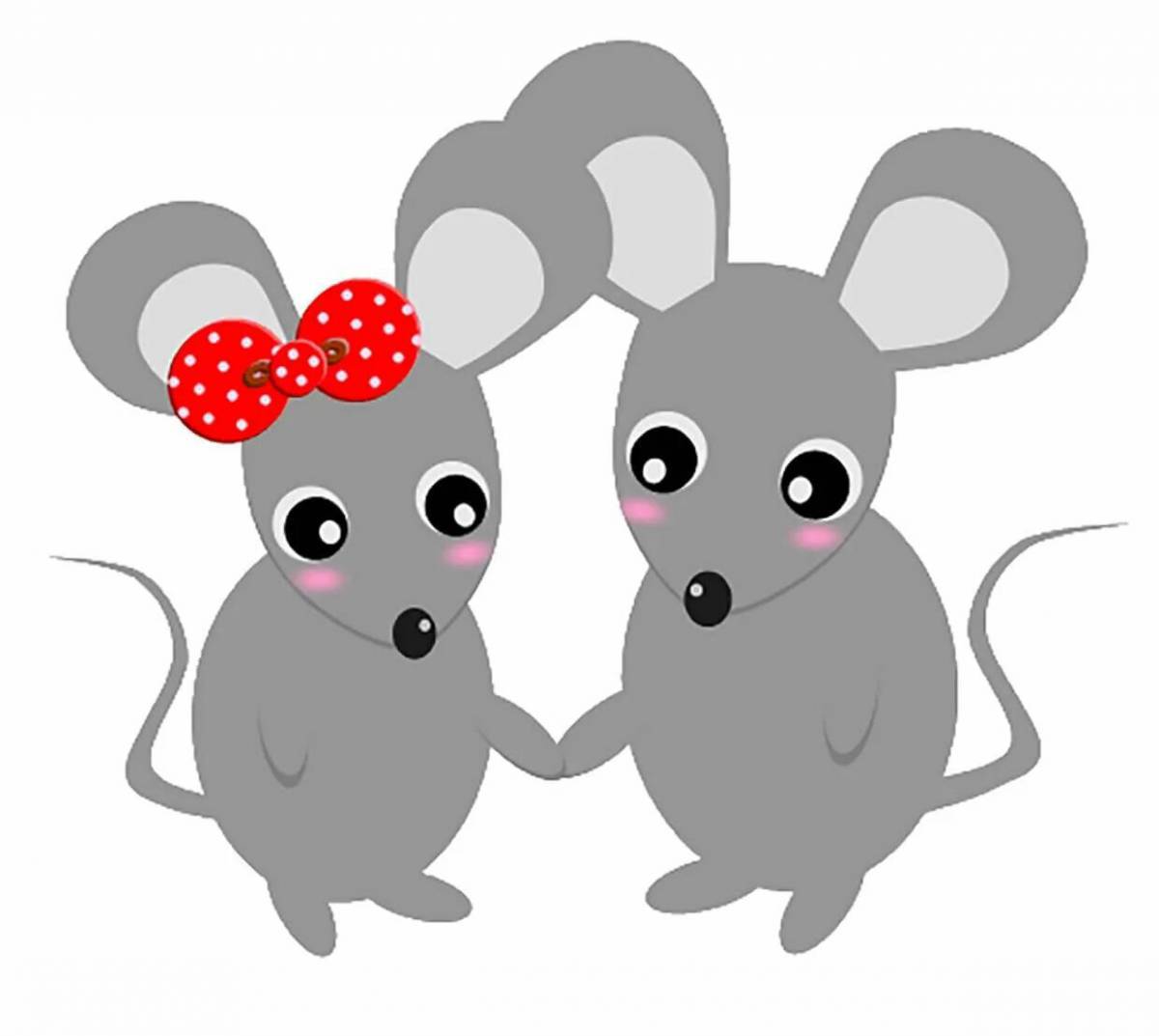 Мышка картинка для детей #35