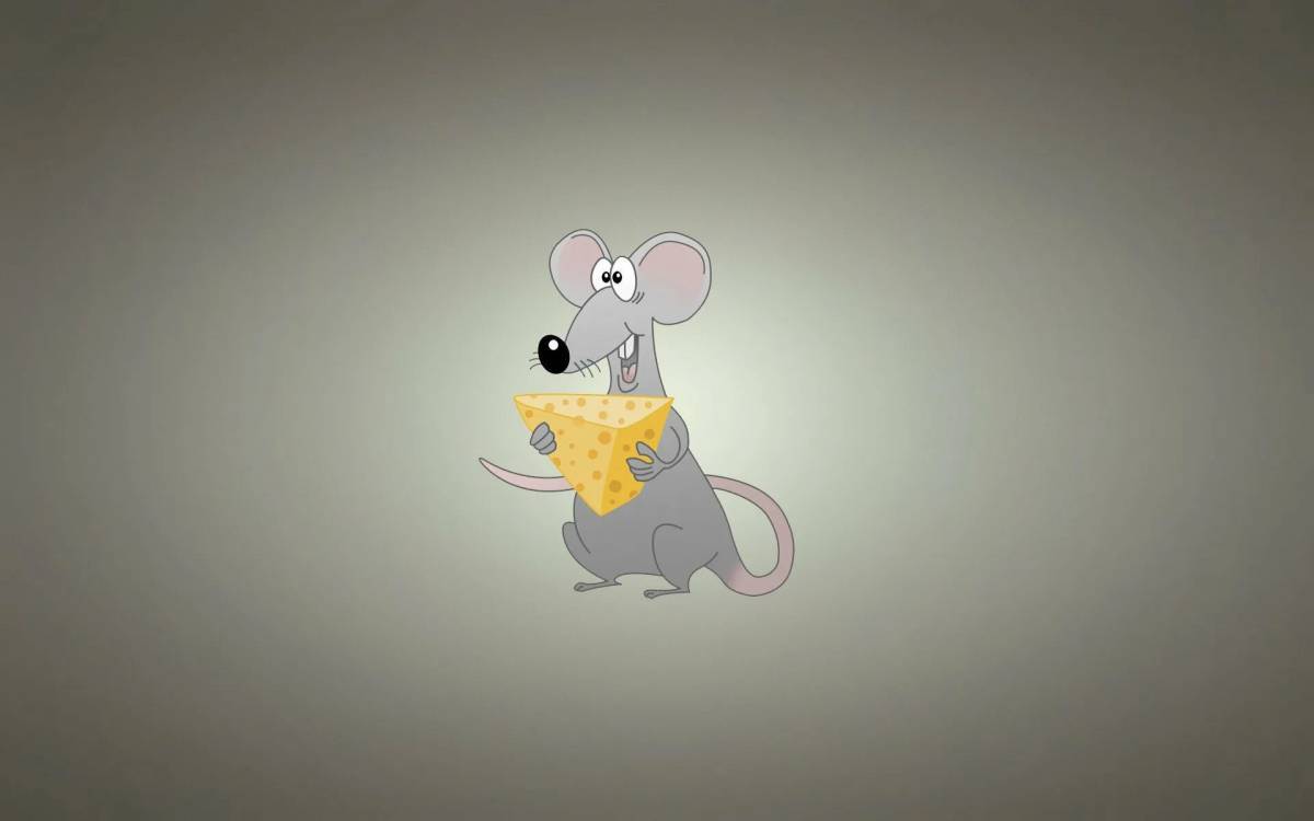 Мышка с сыром #24