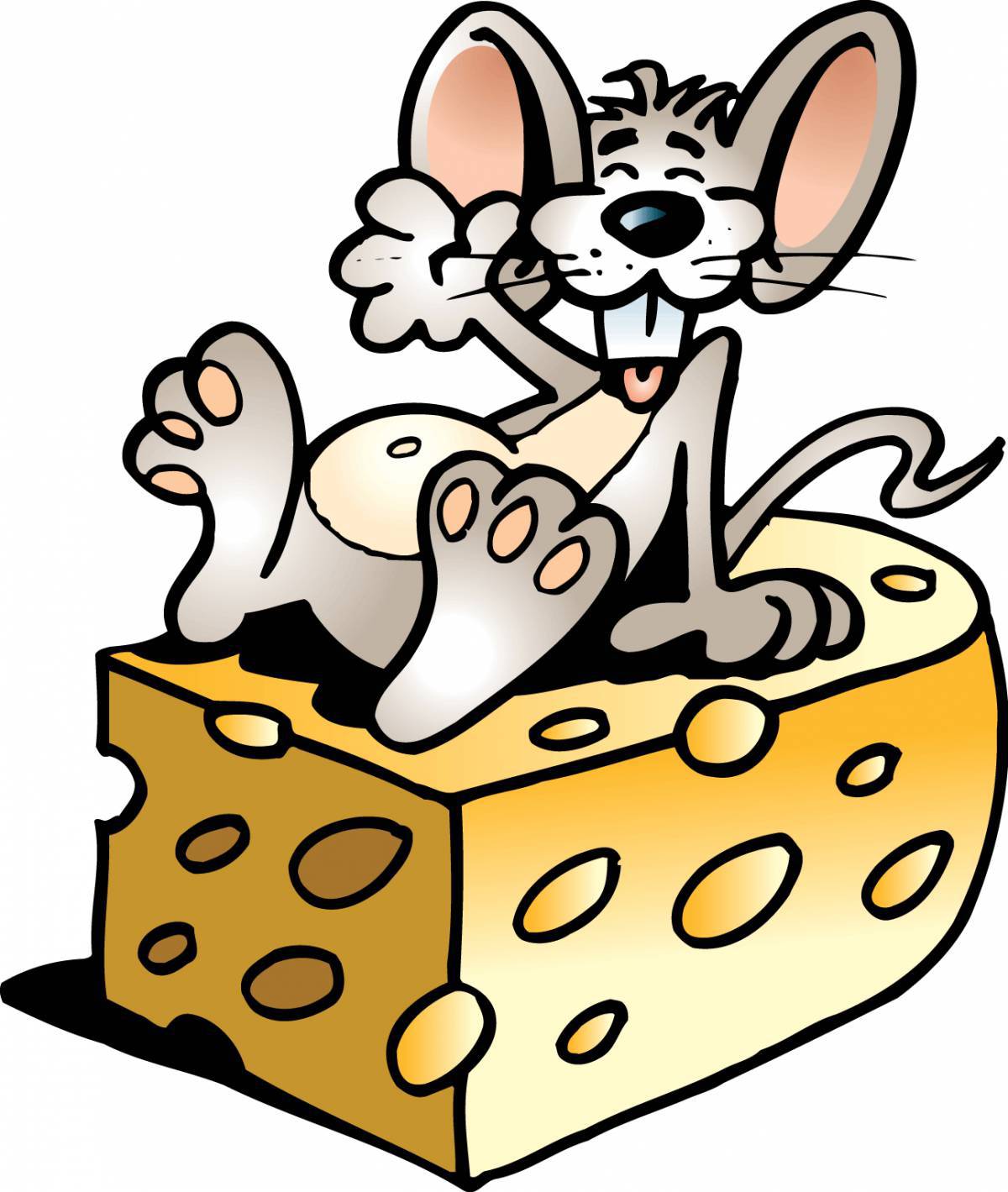 Мышка с сыром #27