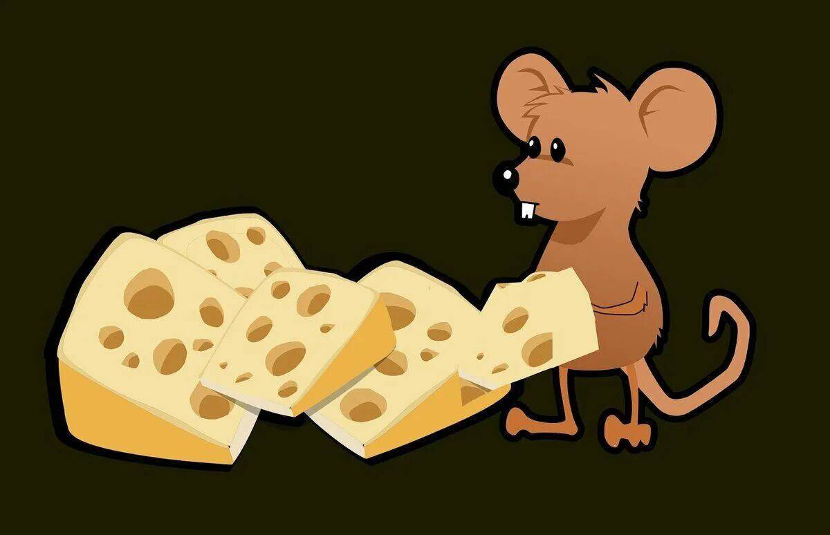 Мышка с сыром #29
