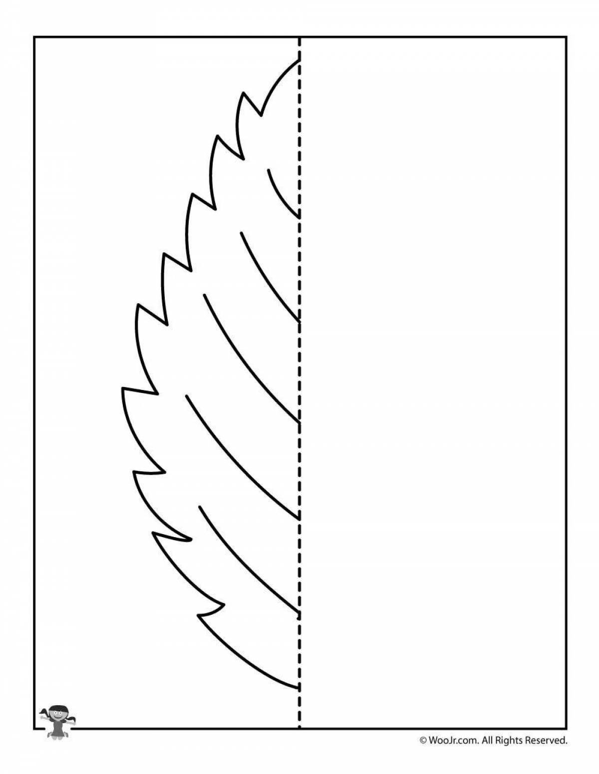 Половина листа. Листья симметричное вырезание. Симметричное вырезание осенних листьев. Трафарет листа симметрично. Трафареты для вырезания сложенного листа.