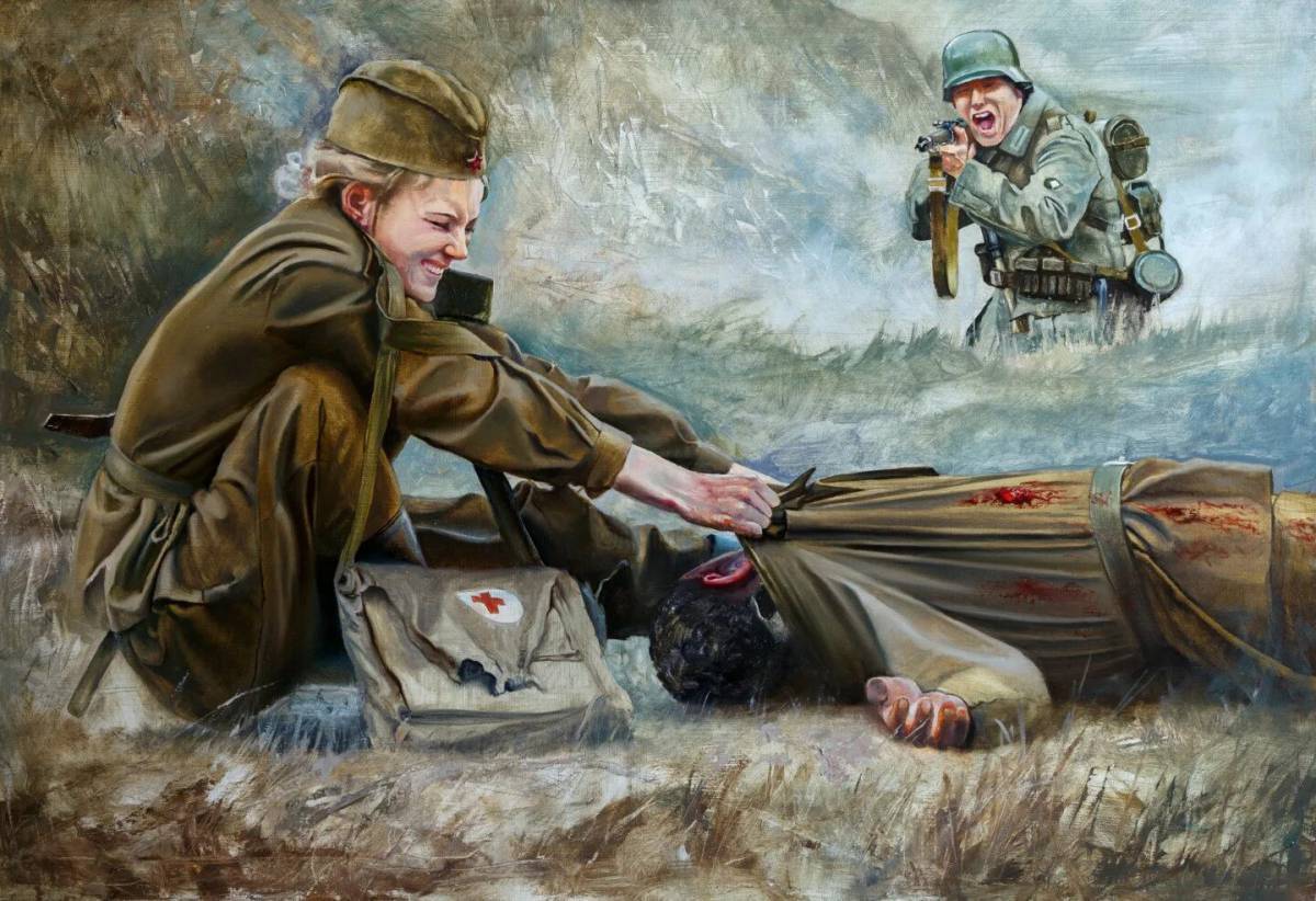 Живопись Военная тематика. Советская живопись о войне. Всю жизнь он рисовал войну
