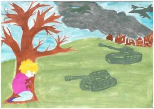Раскраска на тему война для детей #5 #412361