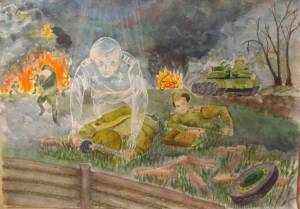 Раскраска на тему война для детей #14 #412370