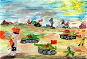 Раскраска на тему война для детей #24 #412380