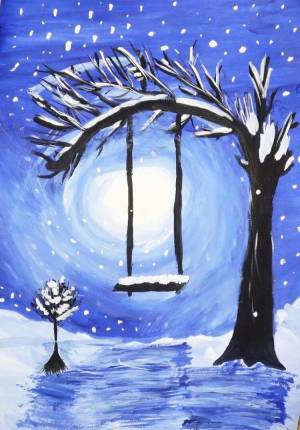 Раскраска на тему зима для детей 5 6 лет #25 #412614