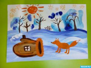 Раскраска на тему зима для детей 6 лет #18 #412646