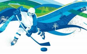 Раскраска на тему зимние виды спорта #12 #412679